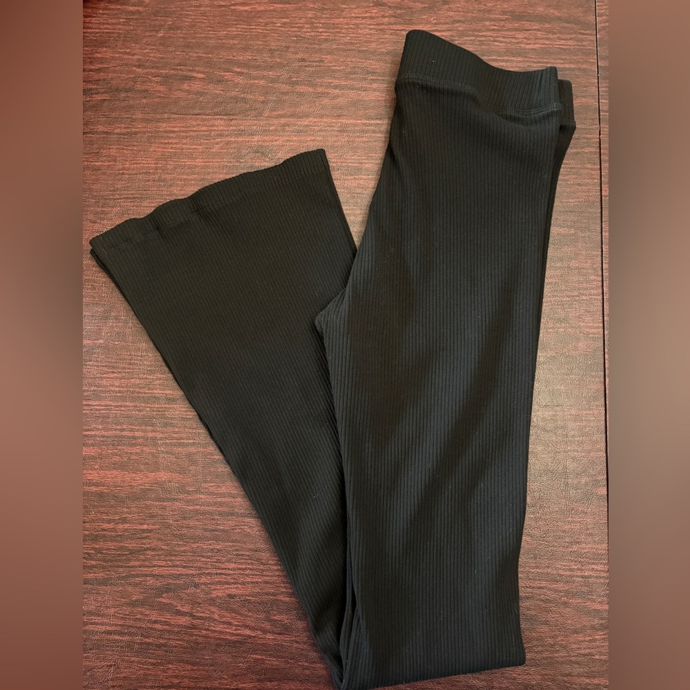 PINK flare leggings women’s size S